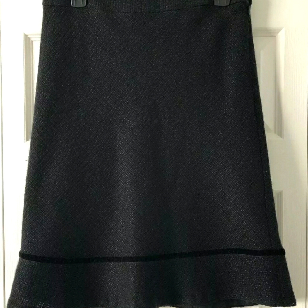 GAP Black Wool Skirt